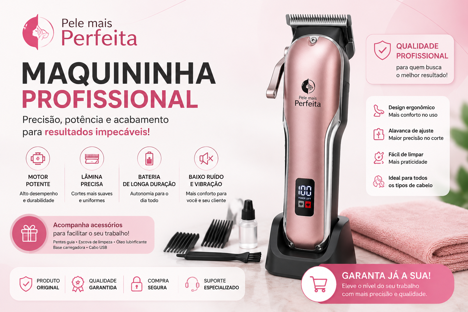 Máquina de corte de cabelo